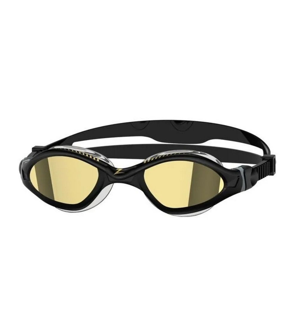 Очки для плавания Zoggs Tiger LSR Plus Titanium Regular Fit зеркальные линзы