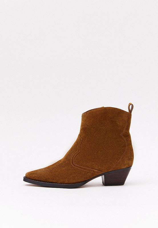 Ботинки-казаки, рыжий