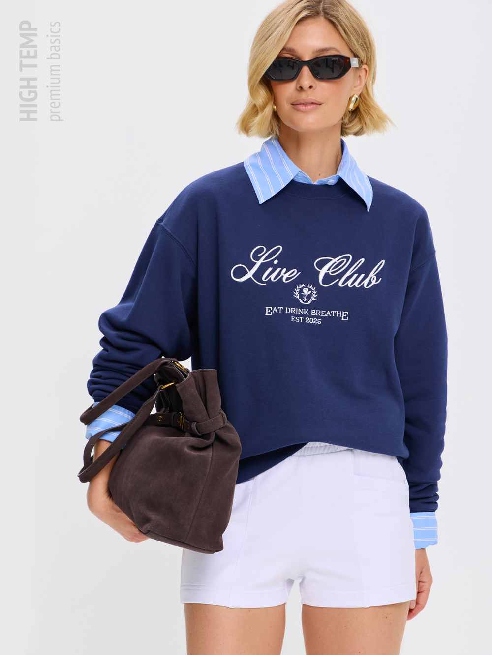 Экстра короткие шорты из футера