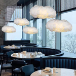 Pendant design lamp Mamacloud Light by Frank O. Gehry