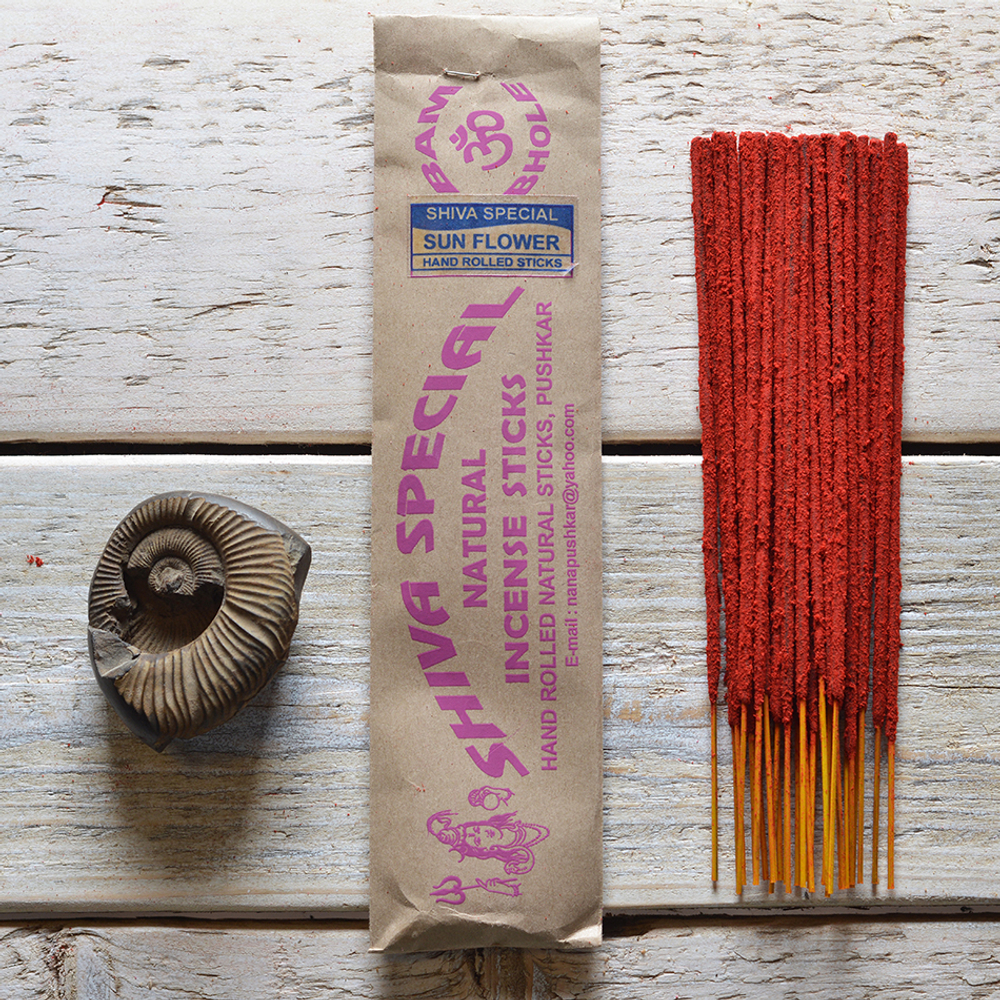 SUN FLOWER индийские благовония-палочки (Shiva Special)