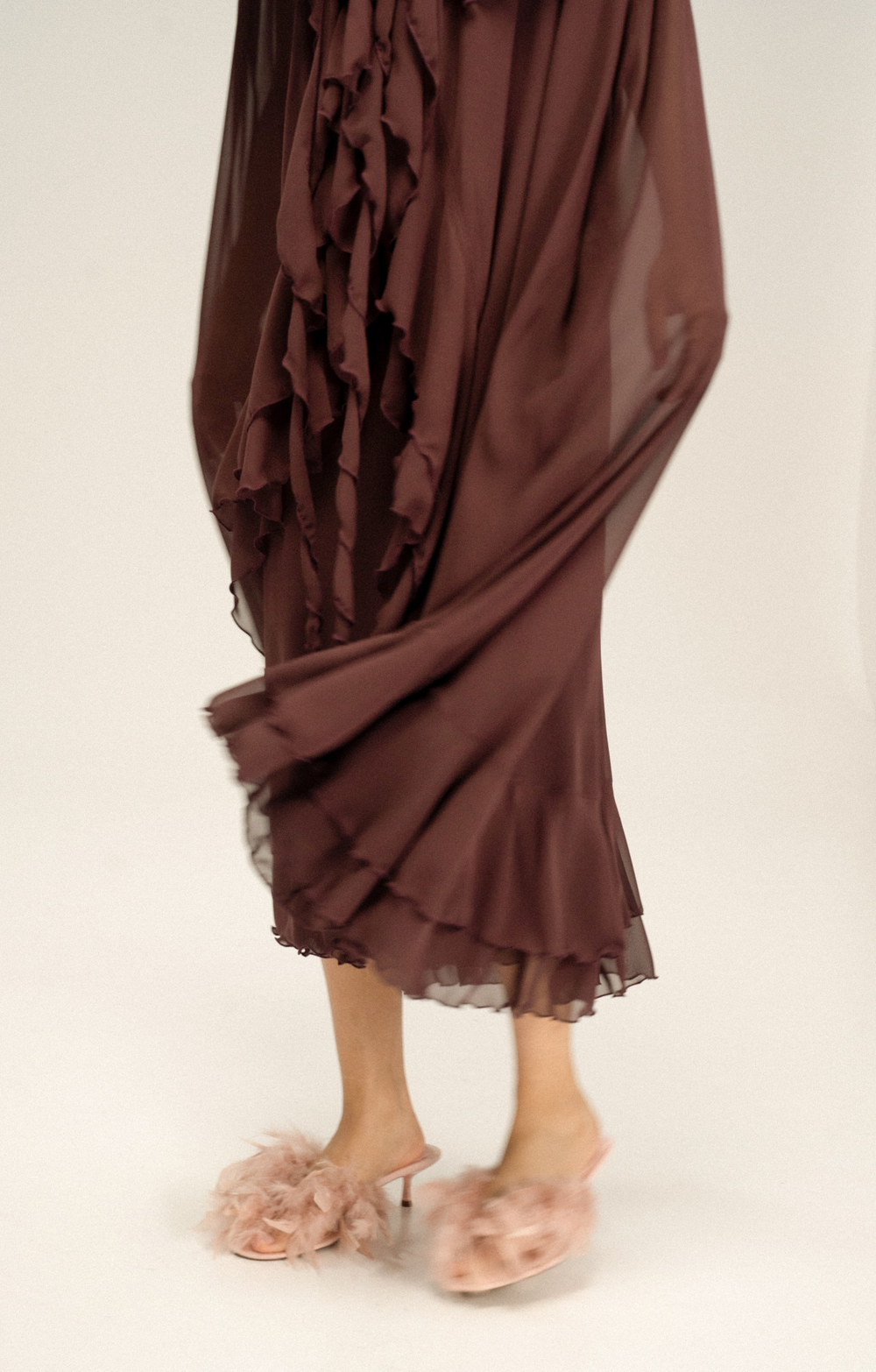 Комбинация с прозрачным кейпом