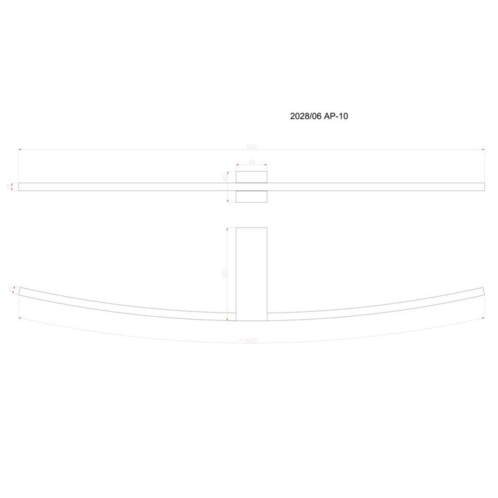 Подсветка для картин Divinare Trieste 2028/06 AP-10