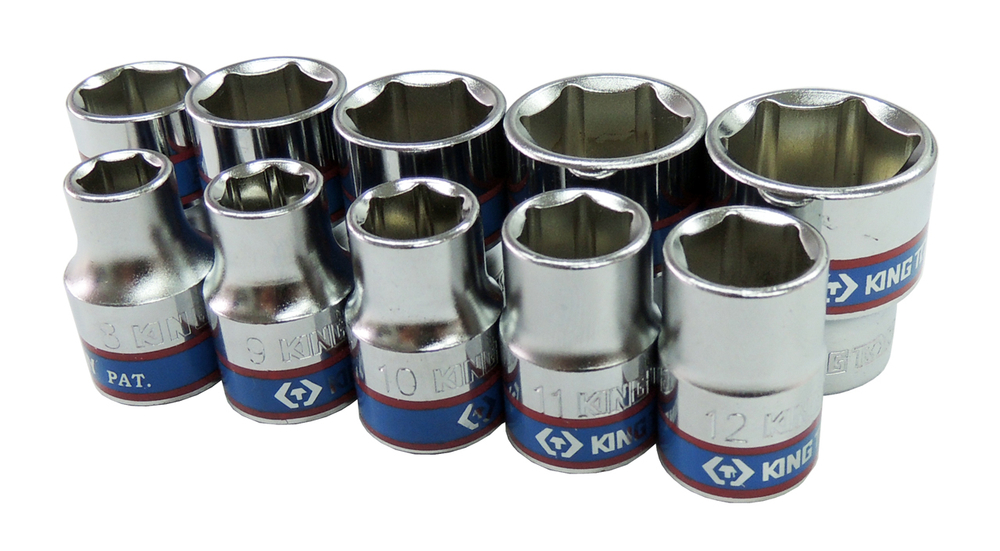 KINGTONY ГОЛОВКА ТОРЦЕВ. 333507M 3/8" 6гр. 07мм