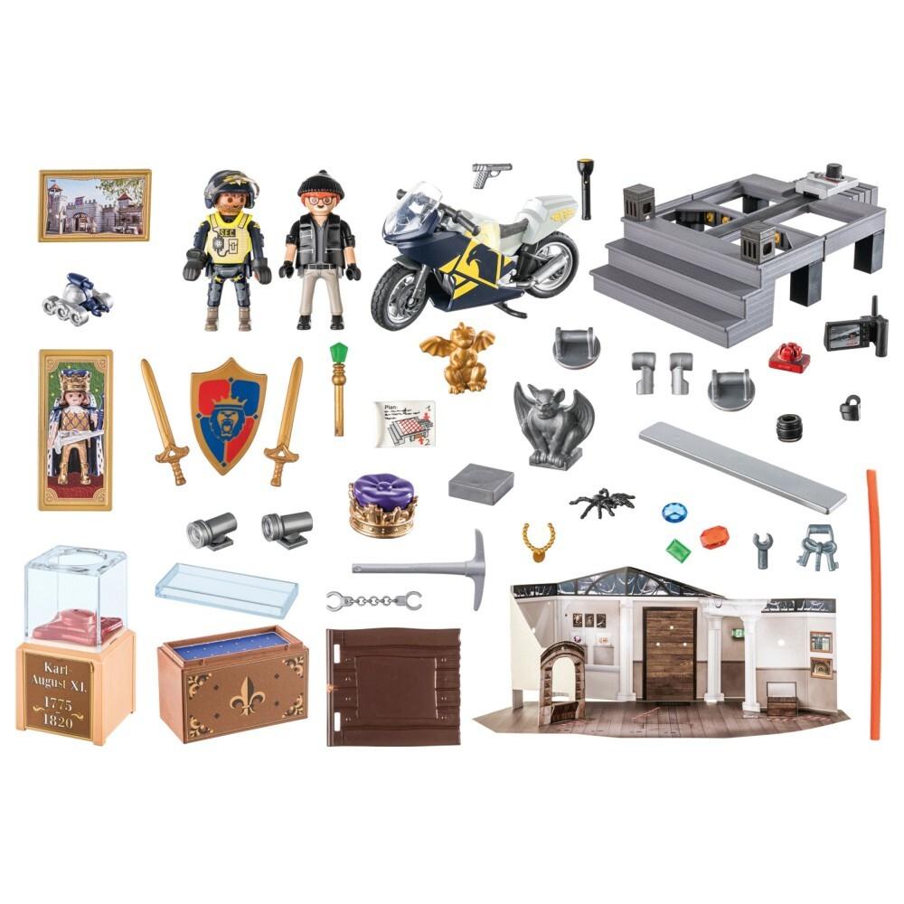 Playmobil - Адвент-календарь 2023 Кража в полицейском музее 71347 / артикул   71347  / GTIN 4008789713476