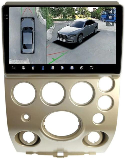 Магнитола для Infiniti QX56 JA60 2004-2007 (поддержка Bose) - FarCar BX3277M-360 монитор 9.5" 2K QLED на Android 13, Быстрая, CarPlay, 4G SIM-слот, 4 камеры в комплекте
