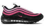 [Customized sneakers] Nike Air Max 97 berry engraved sweet cool bullet hot girl style gradient low-cut sports casual shoes women's black powder