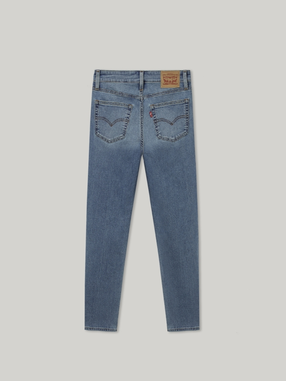 Женские облегающие джинсы с завышенной талией Levi's 721 High Rise Skinny 18882-0856, Утепленные