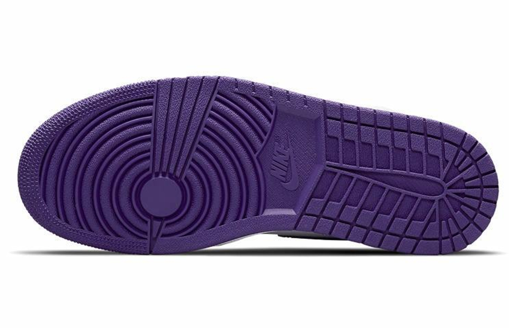 Кроссовки Jordan Air Jordan 1 High Og "Court Purple" (Женская размерная сетка)
