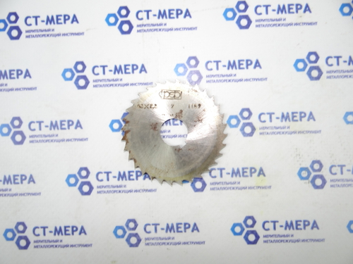 Фреза отрезная по металлу 63х2.5х16мм. z=32 Р6М5 без фаски с ш/п