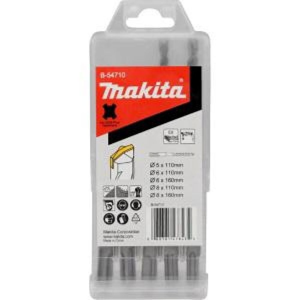 Набор буров Makita B-54710