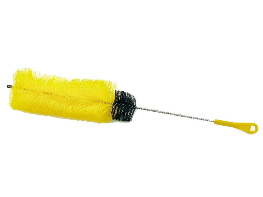 Al-Mani flask brush yellow