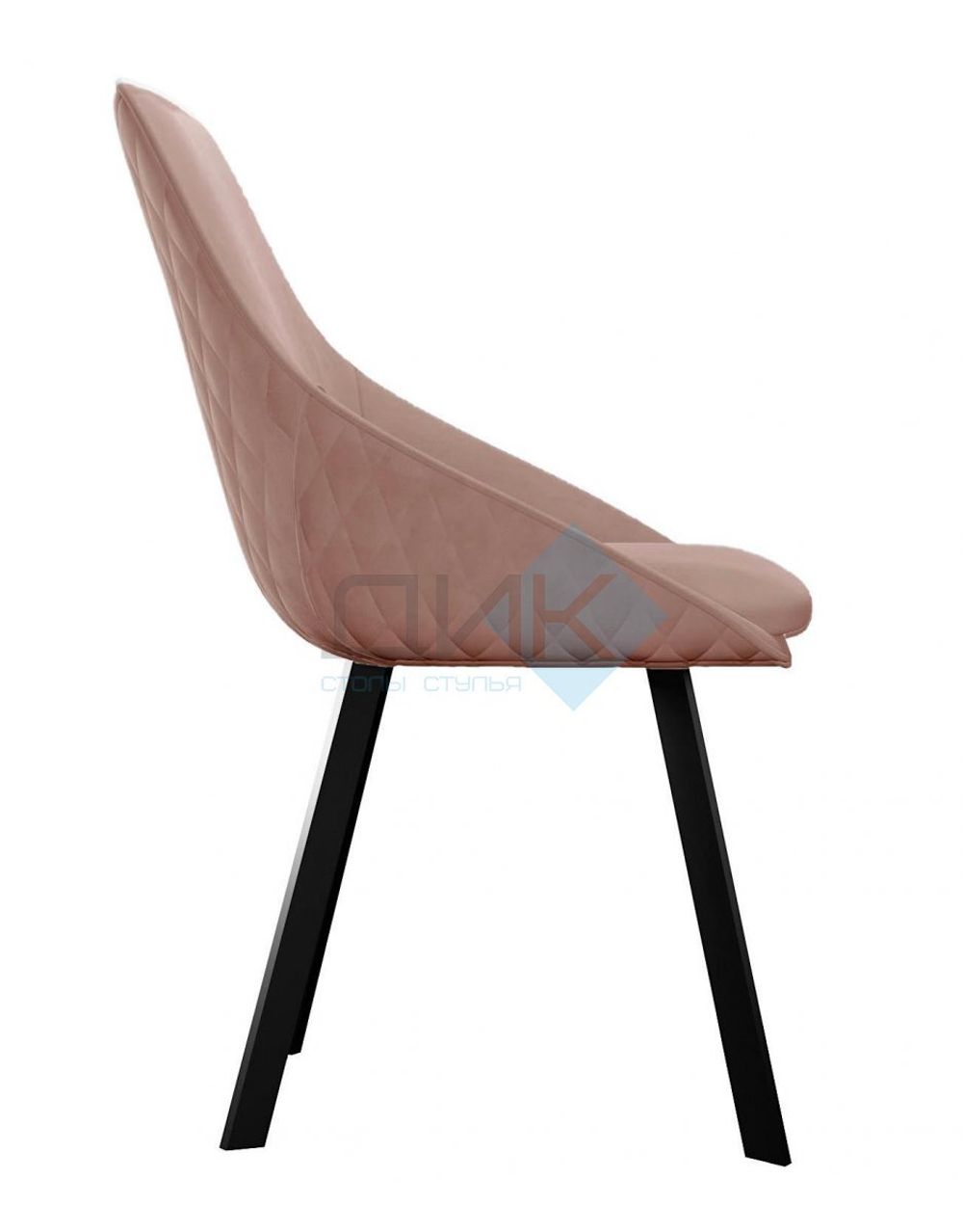 Стул DikLine 246 поворотный опоры чёрные