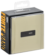 FORTE&PIANO Розетка USB A+C 3,1А FP850M металл серый сланец IEK