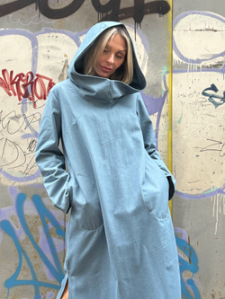 Платье Assassin /джинс голубой