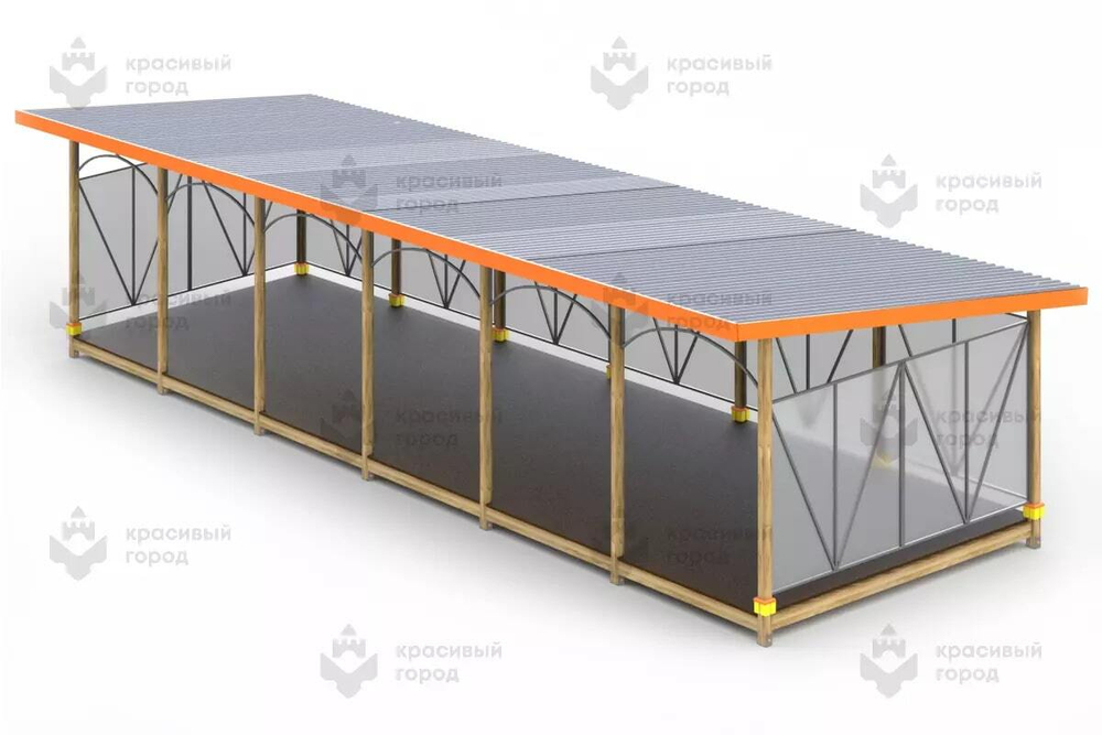 Теневой навес тип 6.9