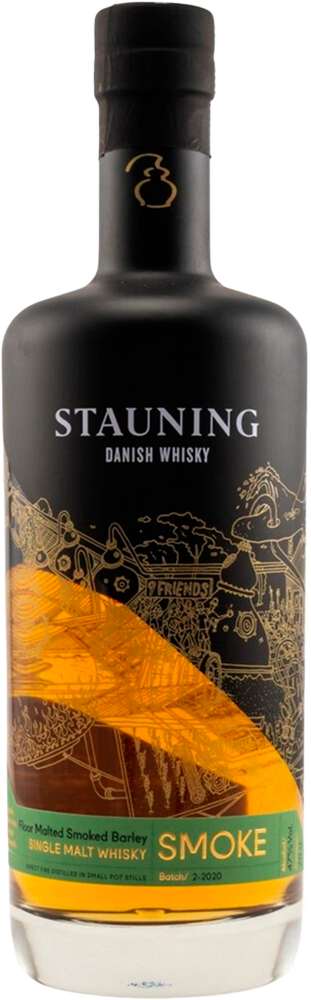 Стаунинг Смоук Сингл Молт 0,7 47% (Стаунинг Виски Дистиллери) Дания