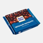 Шоколад темный с цельным миндалем Ritter Sport 50% 100г