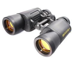 Бинокль БПЦс2 10x40 Байгыш, с рубиновым покрытием, обрезиненный, с сеткой - фото 1