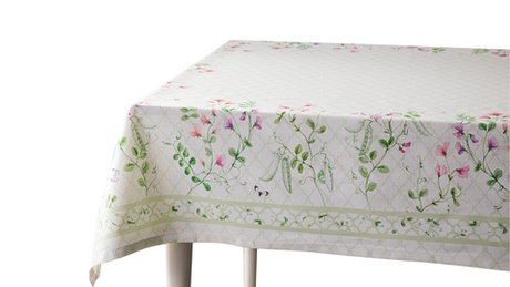 Скатерть прямоугольная 145х180см Mix&Match Home Душистый горошек