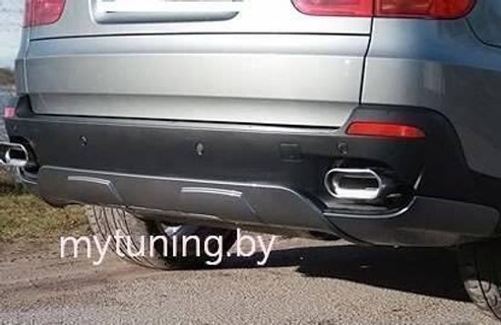 Накладка заднего бампера AERO для BMW X5 E70