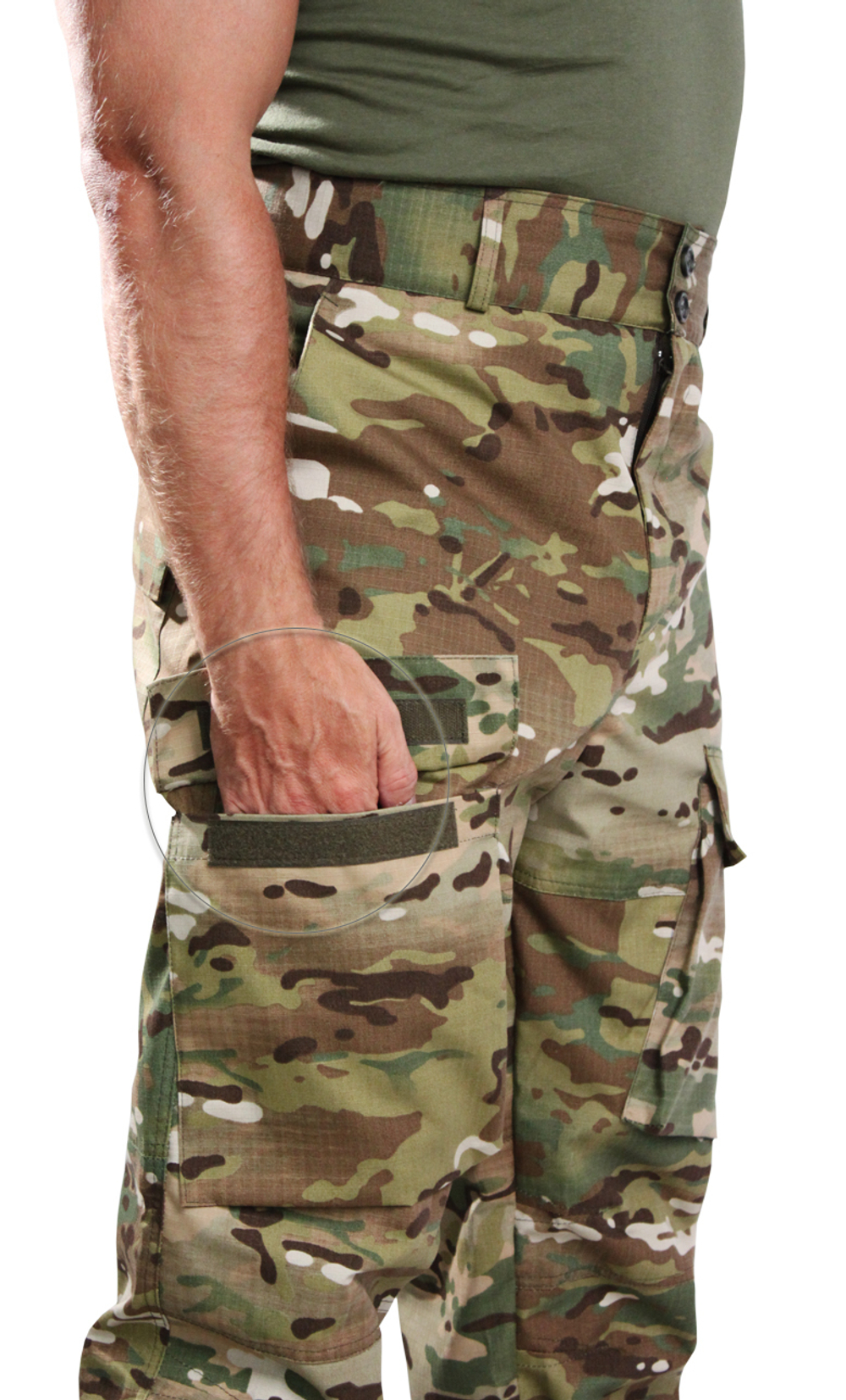 Брюки НАТО тк.Рип-стоп цв. Мультикам