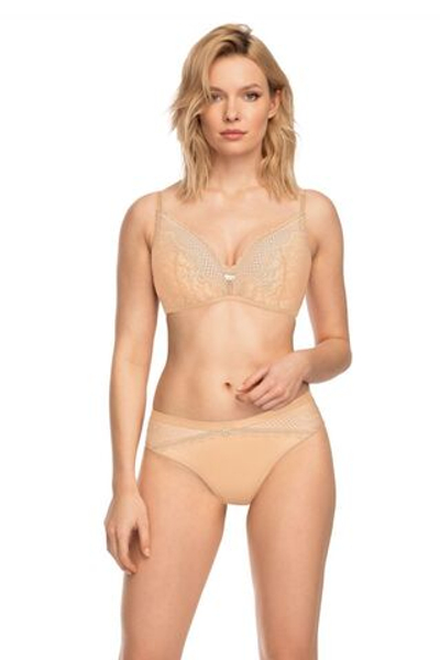 Супер пуш-ап бюстгальтер Clarisa (Размер: 75C) (Цвет: телесный)