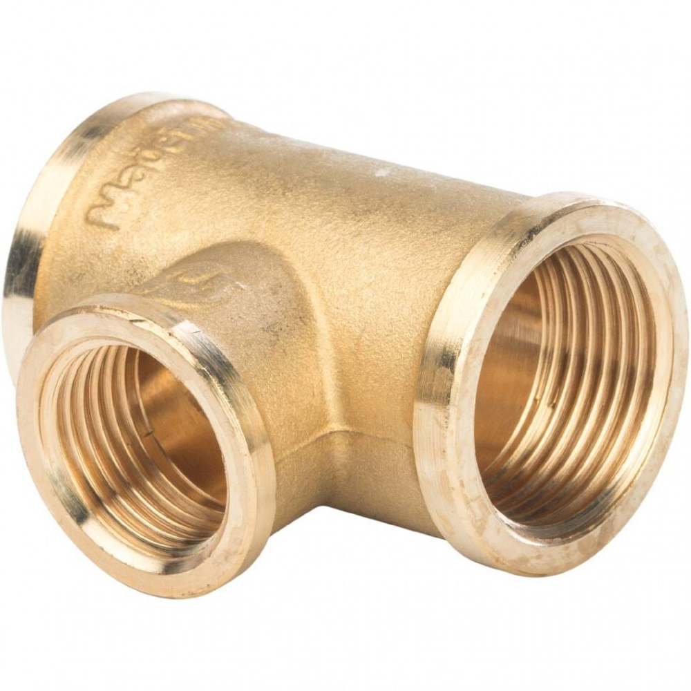 Тройник переходной 3/4"х1/2"х3/4" Stout