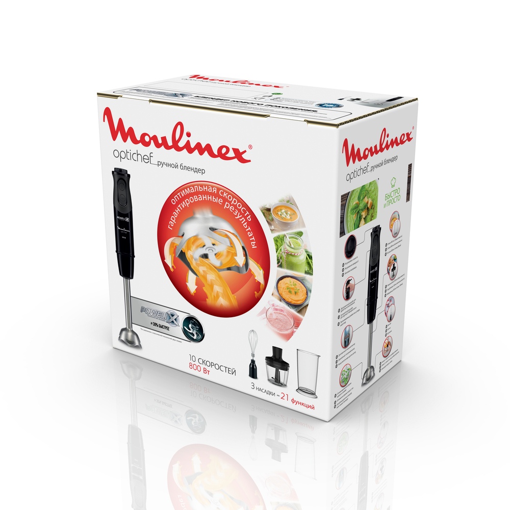 Погружной блендер Moulinex Optichef DD64K832
