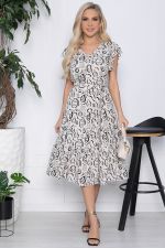 Платье Каролайн (бежевое) П10764 LT Collection (Акция)