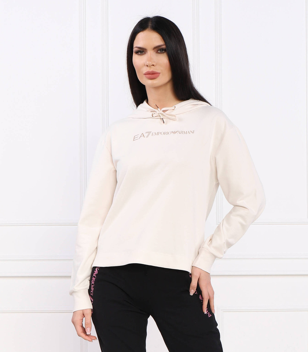 Худи EA7 - кремовый(3RTM19 TJCQZ)