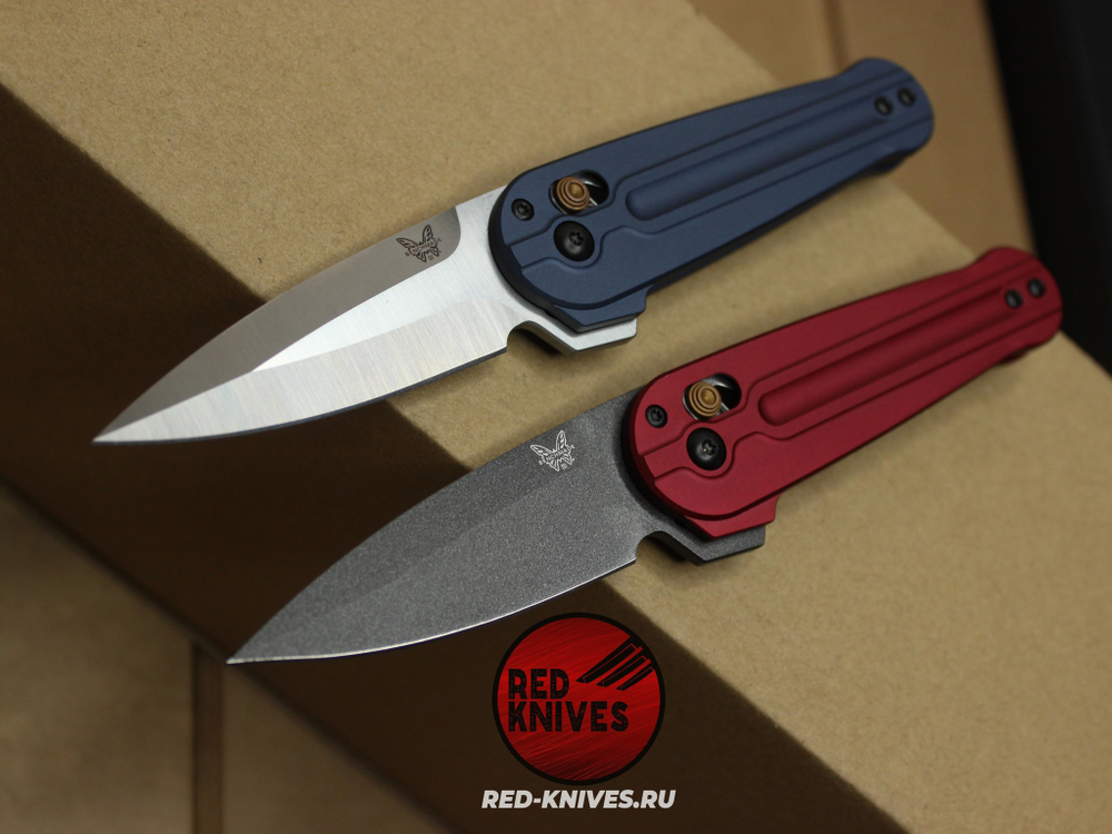 Нож Benchmade Lowden™ | Crater Blue Aluminum