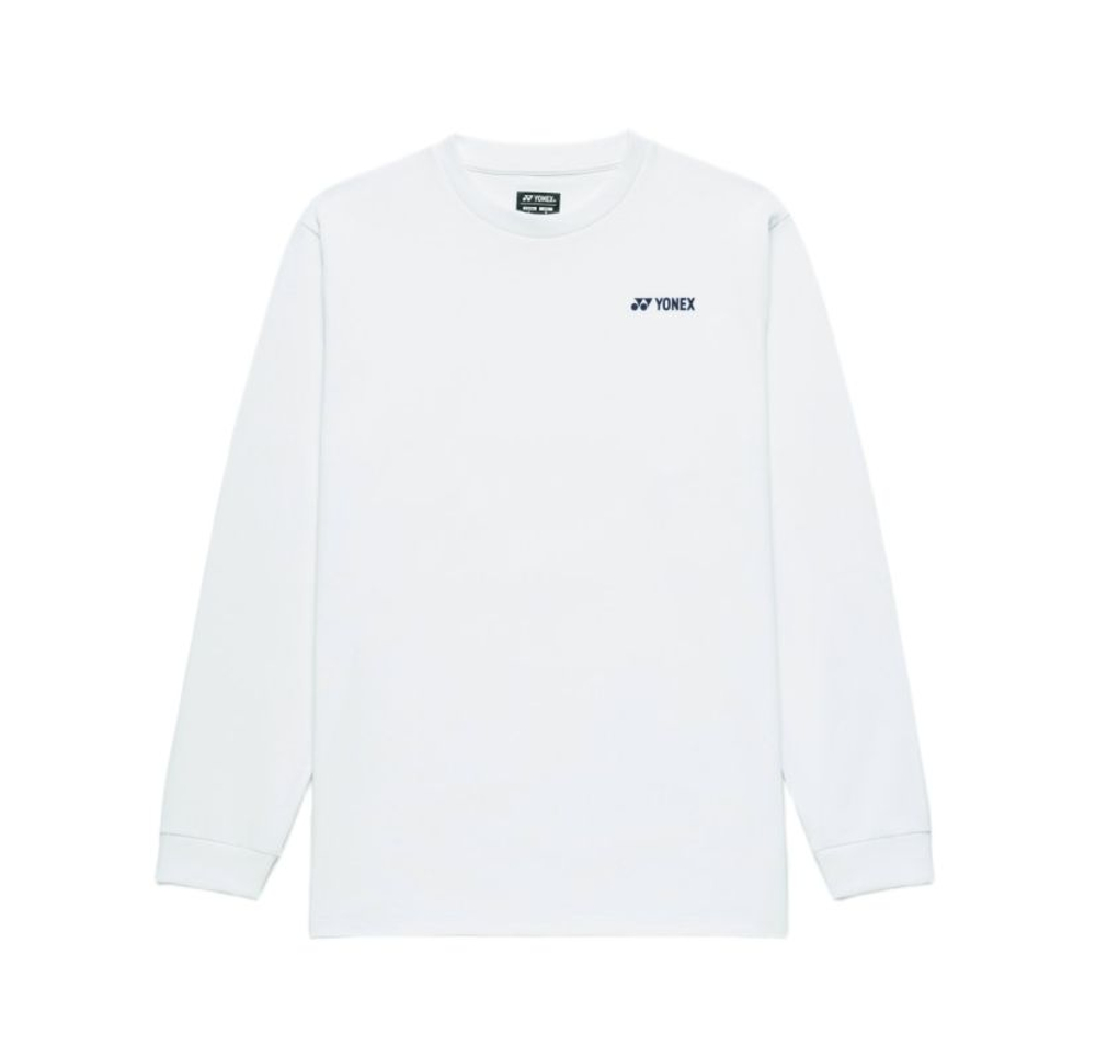 Теннисная футболка Yonex Longsleeve - white