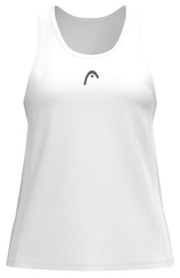 Футболка для девочки теннисная Head Girls Club 25 Tank - белый