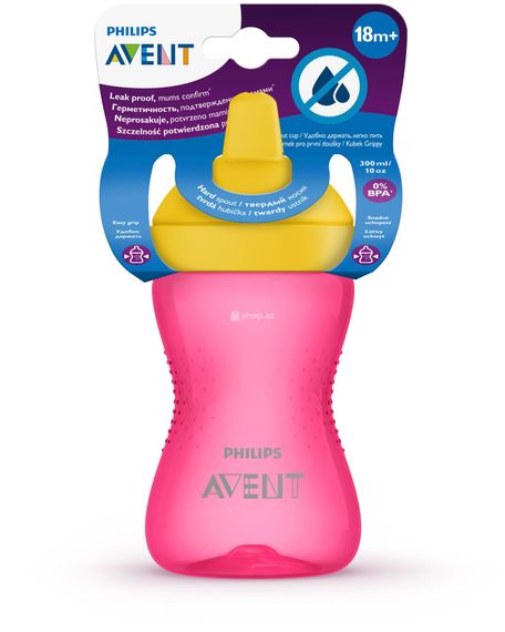 Biberon \ My Grippy Spout Cup, 300ml, 18m+, Hard spout cup, single pack pink