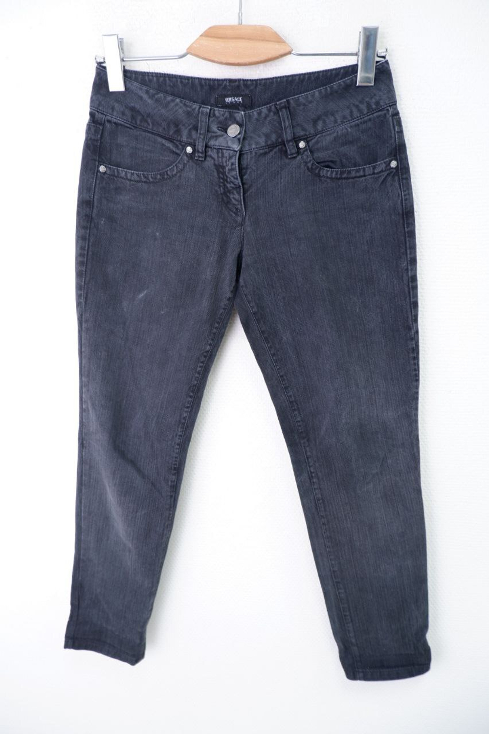 Джинсы темно-серые 44 размер