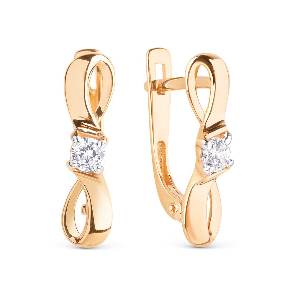 Серьги из золота 585 пробы