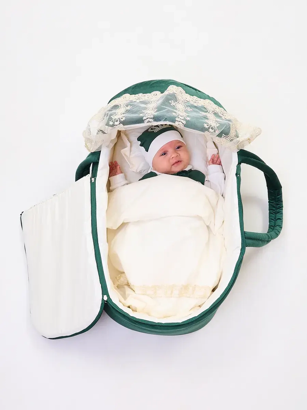 конверт на выписку для новорожденного с переноской осень