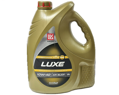 Масло моторное полусинтетическое 5л Лукойл Люкс 10w-40 SL/CF