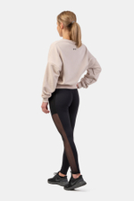 Леггинсы BLACK MESH DESIGN LEGGINGS “BREATHE” 401