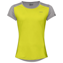 Футболка для девочки теннисная Head Sammy T-Shirt G - yellow/green