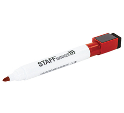 Маркер для доски набор 4 цвета(ов) на магнитах СТАФФ 3 мм (152006)