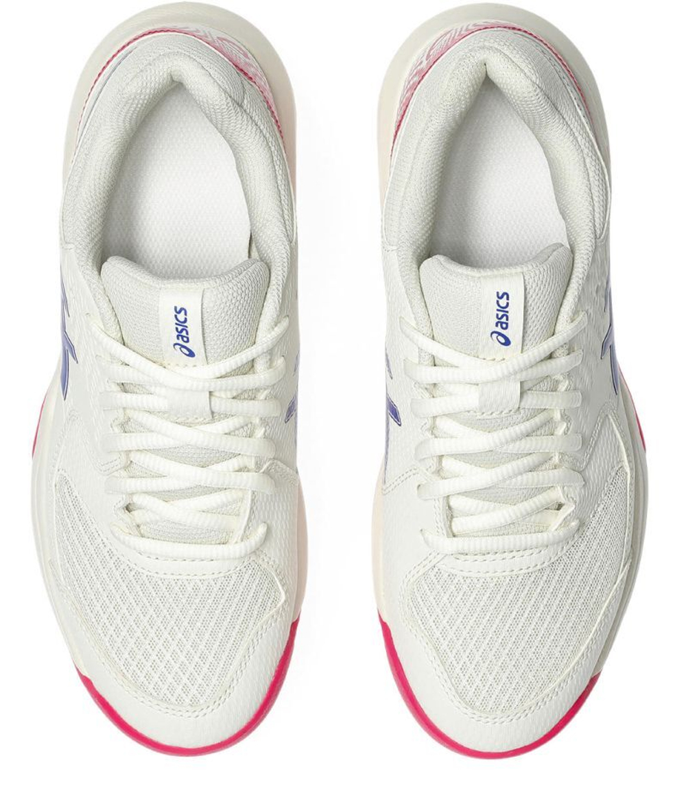 Женские Кроссовки теннисные Asics Gel-Dedicate 8 Clay - кремовый/темный кобальт