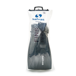 Ласты для плавания SALVAS Hazard Plus Fin BA160MLNNSTS, размер M/L, черные
