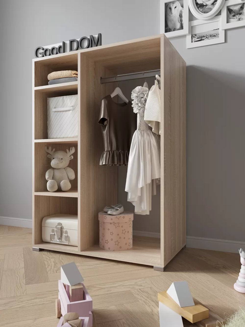 Шкаф мини для одежды