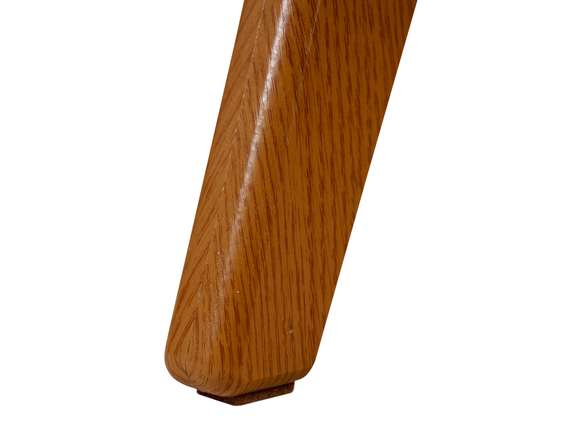 Стол журнальный Мельбурн со стеклом белый/дуб светлый