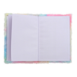 Блокнот Basir, формат А5, серия "Единорог", меховая обложка, 80 листов, размер 21*15 см