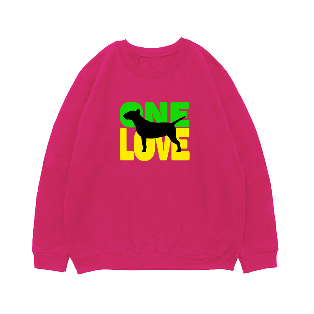 Свитшот "Бультерьер - ONE LOVE"