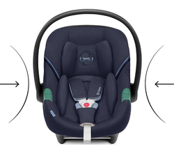 Коляска Carrello Vector CRL-6550 и автокресло Cybex Aton S2 Ocean Blue 3 в 1 Sienna Beige