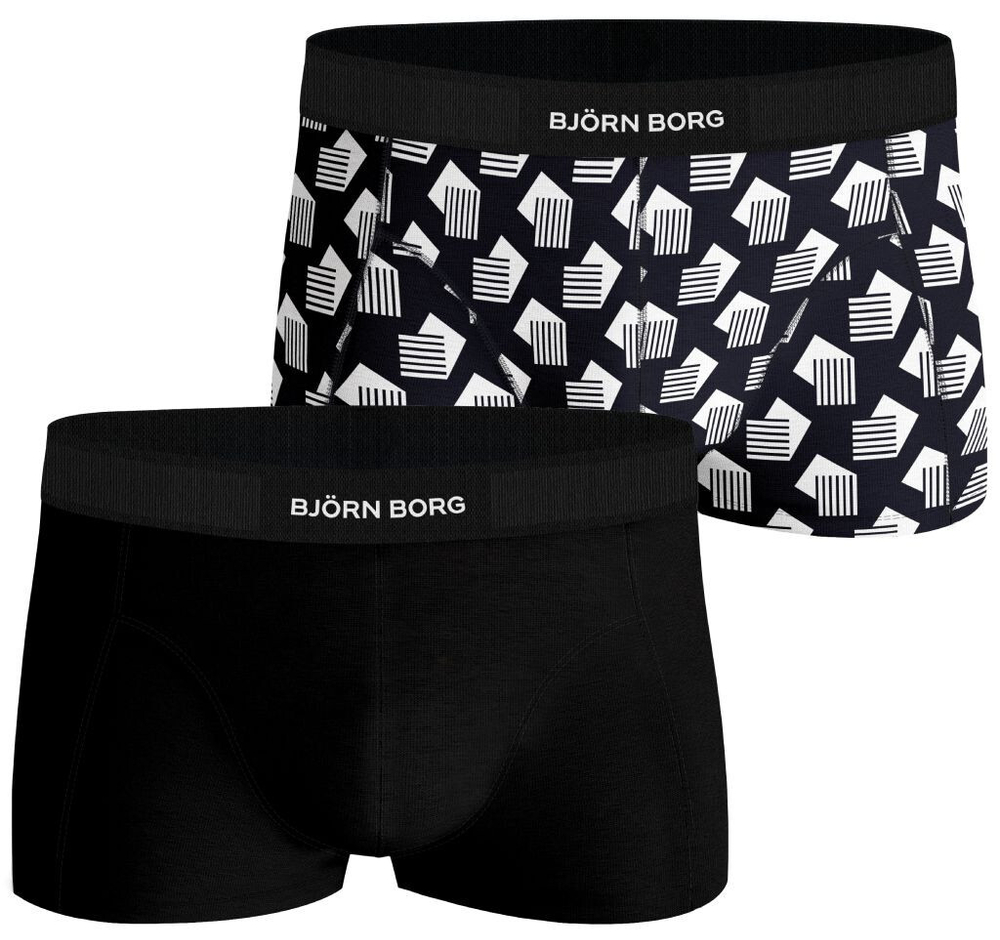 Мужские спортивные боксеры Björn Borg Core Trunk 2P - черный